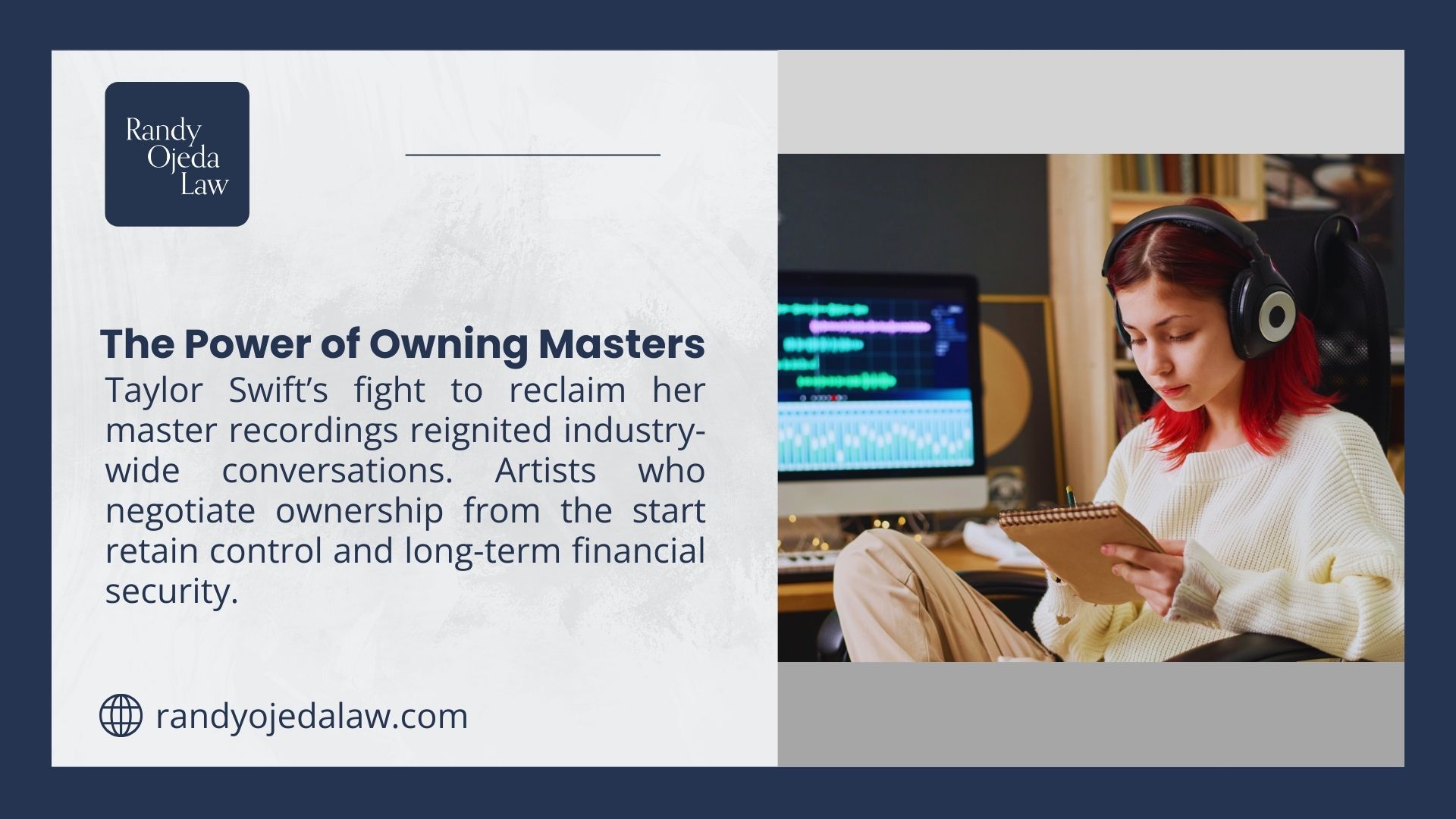 Taylor Swift's fight to reclaim master recordings highlights the importance of artist ownership